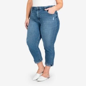 Stitch Fix Kut From The Kloth Rachael Mom Jeans In‎ Blue Wash Size 22W